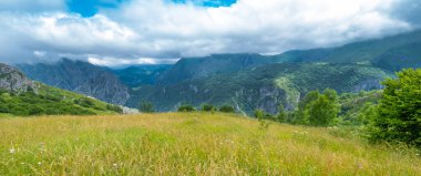 Sotres, Picos de Europa Ulusal Parkı, Asturias, İspanya, Avrupa 'dan Merkez Massif