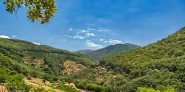 Garganta de los Infiernos Doğal Rezerv, Valle del Jerte, Kültürel İlginin İspanyol Malı, Caceres, Extremadura, İspanya, Avrupa