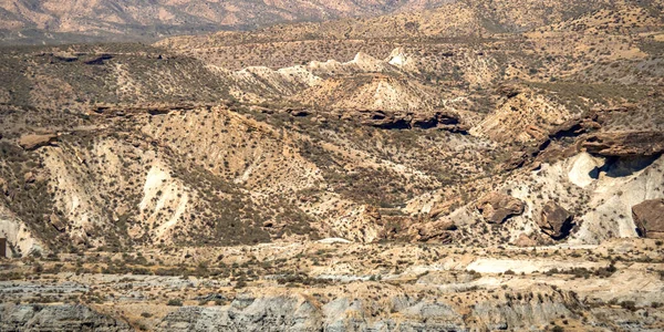 Natuurreservaat Tabernas Desert Speciale Beschermingszone Warme Woestijn Klimaatregio Tabernas Almeria — Stockfoto