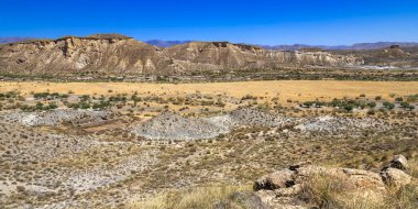 Tabernas Çölü Doğa Koruma Alanı, Sıcak Çöl İklim Bölgesi, Tabernas, Almerya, Endülüs, İspanya, Avrupa