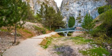 La Yecla Boğazı, Espacio Doğal de La Yecla y Sabinares del Arlanza, Korunan Doğal Alan, Burgos, Kastilya Leon, İspanya, Avrupa