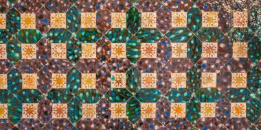 Typical Ceramic Tiles, Casa Pilatos, 16th Century Andalusian Palace, Sevilla, Andalucia, Spain, Europe