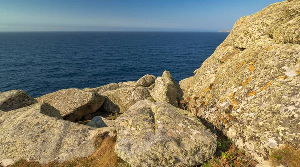 stock image Punta Nariga, The Lighthouse Way, Malpica de Bergantinos, Costa da Morte, A Coruna, Galicia, Spain, Europe