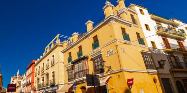 Typical Architecture, Sevilla, Andalucia, Spain, Europe