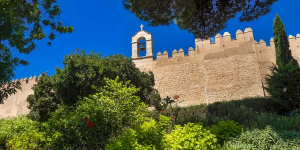 Monumental Complex Alcazaba Almeria Castle Walls Cerro San Cristobal 16Th — Foto de Stock