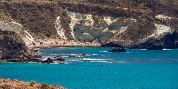 Cala Raja Parque Natural Cabo Gata Nijar Reserva Biosfera Unesco — Fotografia de Stock