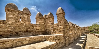 Monumental Complex of Alcazaba of Almeria, Castle and Walls of Cerro of San Cristobal, 15-16th Century Castle, Almeria, Andalucia, Spain, Europe