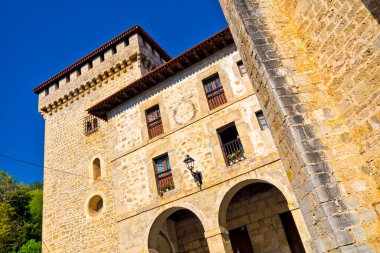 Quejana Tarihi Eserler Kompleksi, Pedro Lpez de Ayala Sarayı, 14. yüzyıl Sivil Mirası, Listelenmiş Kültürel Varlık, Artziniega, Ayala, Alava, Bask Ülkesi, İspanya, Avrupa