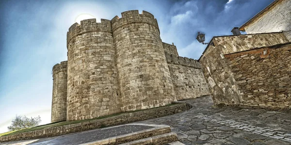 Castle Palace Counts Benavente Castle Puebla Sanabria 15Th Century Spanish — Stock Photo, Image