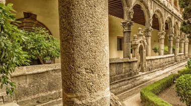 Monastery of Yuste, 15th Century Gothic-Renaissance Style, European Heritage Label, Spanish Goods of Cultural Interest, Cuacos de Yuste, Comarca de la Vera, Caceres, Extremadura, Spain, Europe