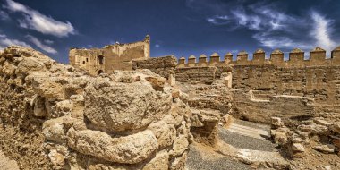 Monumental Complex of Alcazaba of Almeria, Castle and Walls of Cerro of San Cristobal, 15-16th Century Castle, Almeria, Andalucia, Spain, Europe