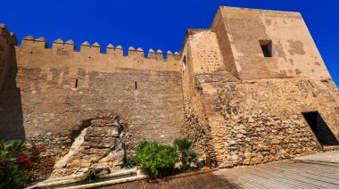 Monumental Complex of Alcazaba of Almeria, Castle and Walls of Cerro of San Cristobal, 15-16th Century Castle, Almeria, Andalucia, Spain, Europe