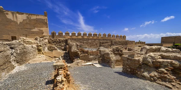 Monumental Complex Alcazaba Almeria Castle Walls Cerro San Cristobal 16Th — Stockfoto