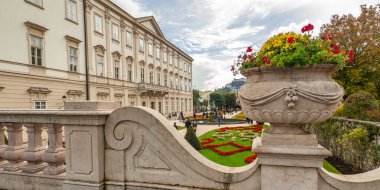 Mirabell Palace, 17-18th Century Baroque Style, UNESCO World Heritage Site, Mirabellplatz, Salzburg, Austria, Europe,