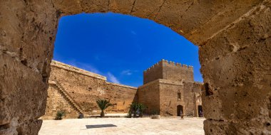 Monumental Complex of Alcazaba of Almeria, Castle and Walls of Cerro of San Cristobal, 15-16th Century Castle, Almeria, Andalucia, Spain, Europe