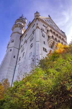 Neuschwanstein Castle, 19th Century Neo-Romanesque Neo-Gothic Style Palace, Schwangau, Fussen, Ostallgau, Bavaria, Germany, Europe