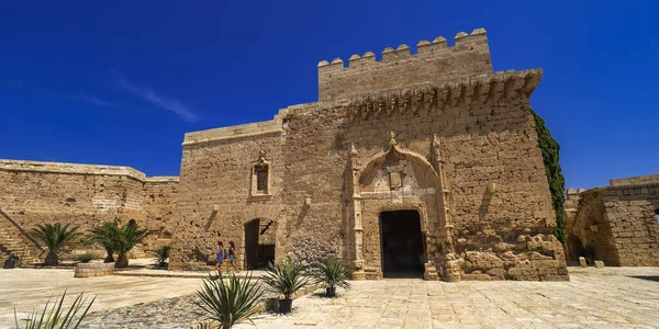 Monumental Complex Alcazaba Almeria Castle Walls Cerro San Cristobal 16Th — Stock fotografie