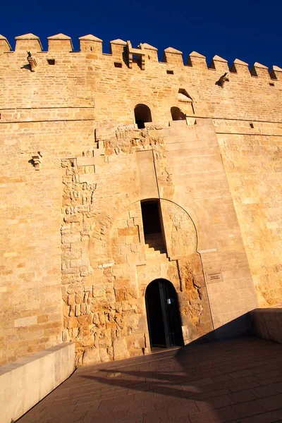 Calahorra Tower Gamla Stan Crdoba Andalusien Spanien Europa — Stockfoto