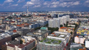Hava Panoramik Cityview, Berlin, Almanya, Avrupa