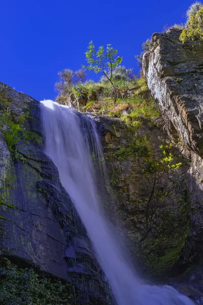 stock image Pozo Airn Waterfall Walking Route, Arribes del Duero Natural Park, SPA, SAC, Biosphere Reserve, Salamanca, Castilla y Leon, Spain, Europe