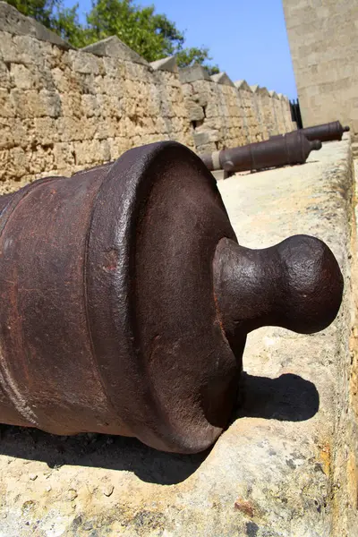 stock image Palace of the Grand Master of the Knights of Rhodes, The Kastello, UNESCO World Heritage Site, Rhodes, Rhodes Island, Greece, Europe