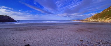 Munielles Plajı, Castrillon Konseyi, Principado de Asturias, İspanya, Avrupa