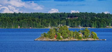 Stockholm Archipielago, Stockholm Fjord, Baltık Denizi, Stockholm, İsveç, İskandinavya, Avrupa