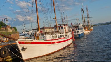 Ancient Boats, Oslo Harbour, Oslo Fjord, Oslo, Norway, Europe clipart