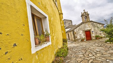 San Ciprian Şapeli, San Ciprin, San Cibrao, Cervo, Marina Occidental, Lugo, Galiçya, İspanya, Avrupa