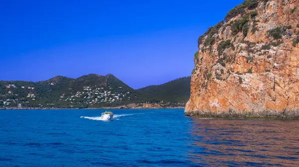 Cap Vermell, Capdepera Deniz Kıyısı, Capdepera Belediyesi, Akdeniz, Mallorca, Balear Adaları, İspanya, Avrupa