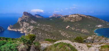 Eski Yarımada, Pollensa Körfezi, Comarca Sierra de Tramuntana, Akdeniz, Mallorca, Islas Baleares, İspanya, Avrupa
