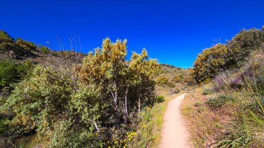 Pozo Airon Şelale Yürüyüş Yolu, Arribes del Duero Doğal Parkı, SPA, SAC, Biyosfer Rezervi, Salamanca, Castilla y Leon, İspanya, Avrupa