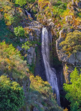 Sokak Sahnesi, Geleneksel Mimari, Muros de Nalon, Principado de Asturias, İspanya, Avrupa