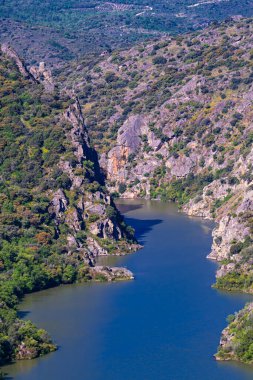 Mirador del Duero Yürüyüş Yolu, Arribes del Duero Doğal Parkı, SPA, SAC, Biyosfer Rezervi, Salamanca, Kastilya ve Leon, İspanya, Avrupa