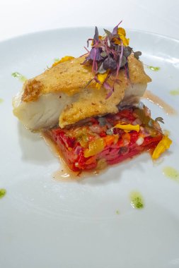 Sebzeli morina filetosu, İspanyol mutfağı, İspanyol gastronomisi, İspanya, Avrupa