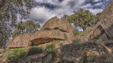 Korunan Peyzaj Monte Valcorchero y Sierra del Gordo, UICN, Plasencia, Caceres, Extremadura, İspanya, Avrupa