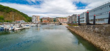 Laredo Marina, Santona Körfezi, Cantabrian Denizi, Trasmiera Comarca, Cantabria, İspanya, Avrupa