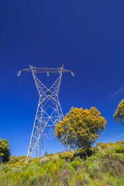 Yüksek Voltaj Elektrik Enerji Taşıma Kulesi 