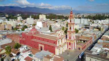Salta, Arjantin, 7 Temmuz 2017: San Francisco Kilisesi - Salta, Arjantin.
