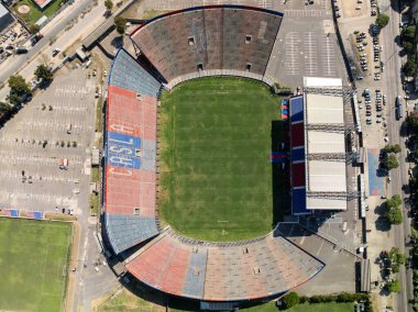 Buenos Aires, Arjantin, Marzo 4, 2023 Havacılık: Ciudad de Lans-Nstor Daz Stadyumu. Lans Stadyumu. La Fortaleza