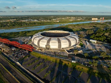 Buenos Aires, Arjantin, Marzo 4, 2023 Havacılık: Ciudad de Lans-Nstor Daz Stadyumu. Lans Stadyumu. La Fortaleza