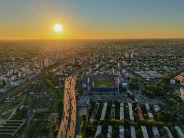 Buenos Aires, Arjantin, 15 Aralık 2024, Velez ile Huracan futbol maçı, Arjantin Kupası. Velez şampiyonu 2024