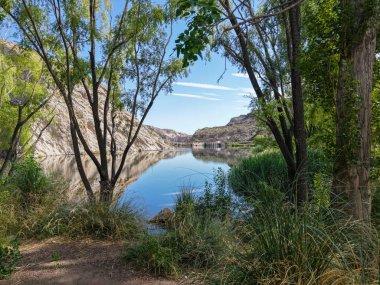 Atuel Kanyonu, San Rafael, Mendoza, Arjantin. Atuel Nehri.
