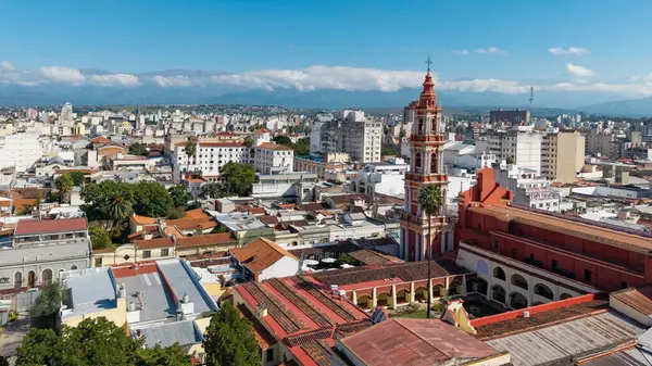 Salta, Arjantin, 4 Mayıs 2025: San Francisco Kilisesi - Salta, Arjantin.