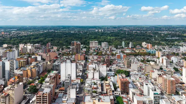 Havadan görünümü, şehir, San Miguel de Tucuman, Arjantin.