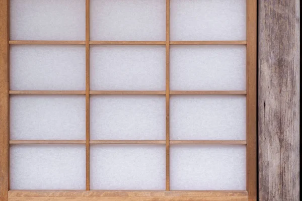 Japoński Pokój Papier Ekran Poziomy — Zdjęcie stockowe