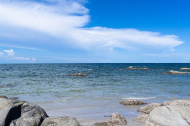 Deniz manzarası çok güzel. Doğa