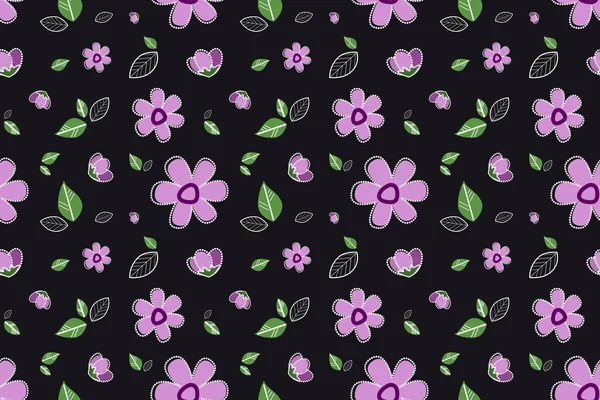 Bezešvé Vzory Květinami Barevné Stříkání Papíru Pozadí Tkaniny Textilie Dárkový — Stock fotografie