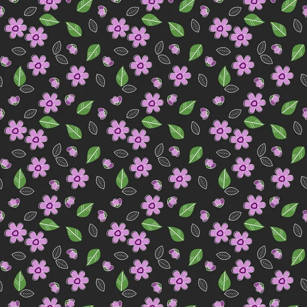 Naadloos Patroon Met Bloemen Kleurrijk Spetteren Het Papier Voor Achtergrondstof — Stockfoto
