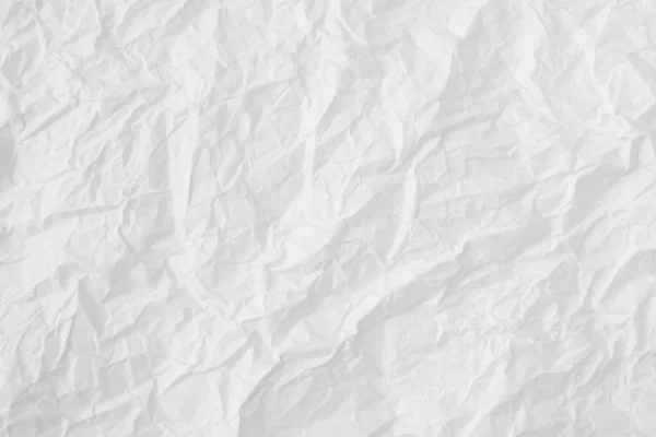 Moderne Verkreukelde Witte Papieren Achtergrond Met Lichte Schaduwen Voor Creatief — Stockfoto